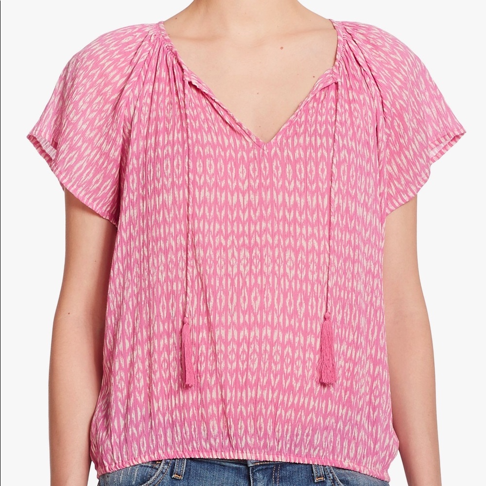 Joie ikat tunic with elastic waistband